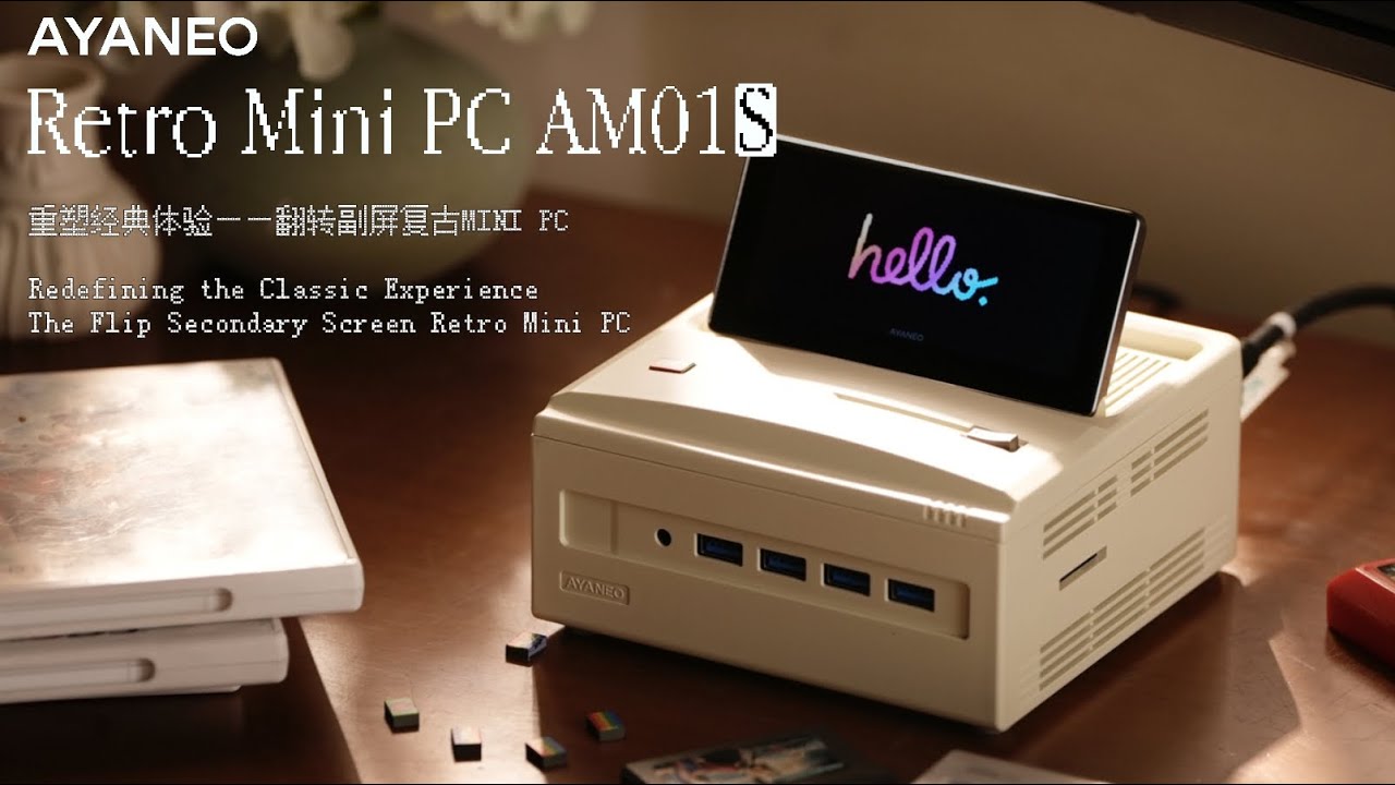 AYANEO AM01S: Mini PC Retro Kuat Hingga 1080p Gaming