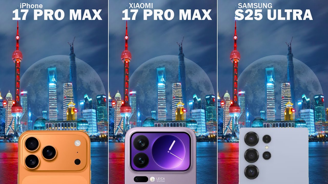 Perbandingan Kamera iPhone 17 Pro Max vs Xiaomi 17 Pro Max vs Samsung S25 Ultra Ungkap Juara Fotografi 2025