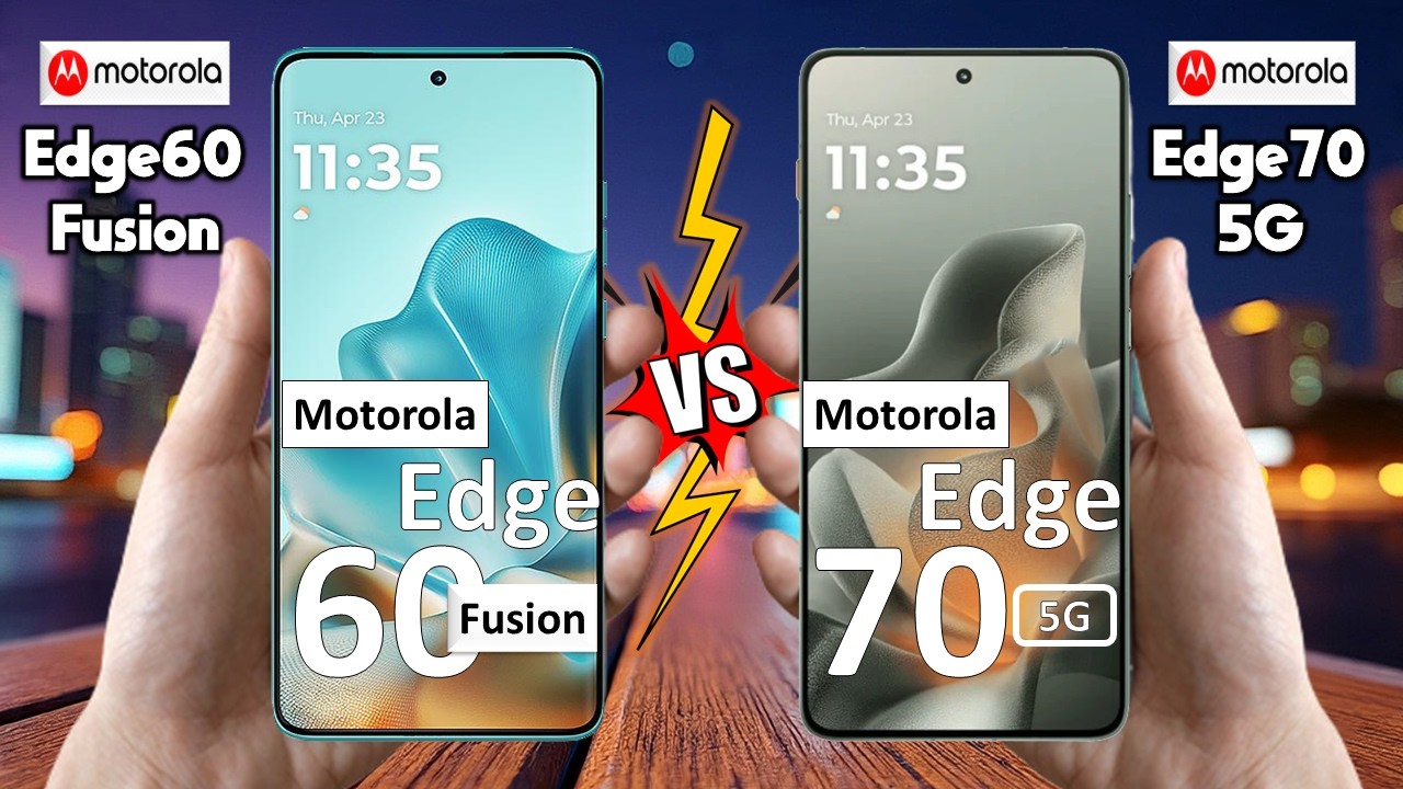 Duel Spesifikasi Lengkap Motorola Edge 70 Vs Edge 60 Fusion