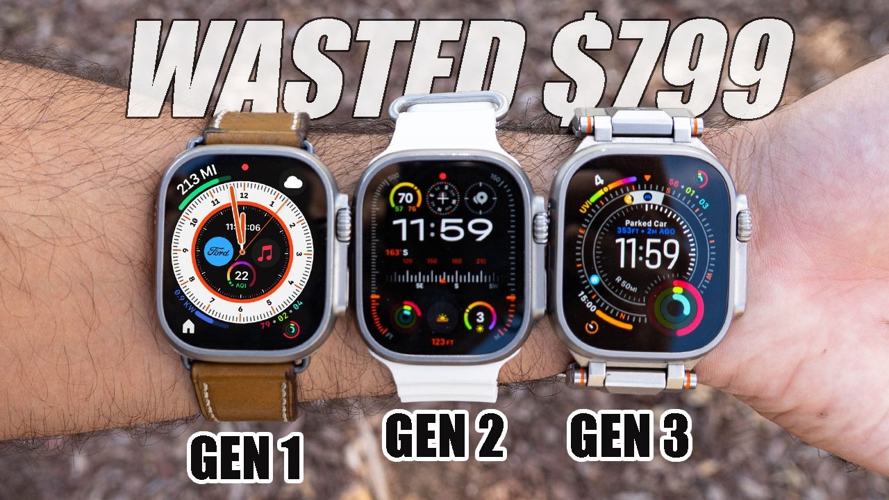 Perbandingan Spesifikasi Apple Watch