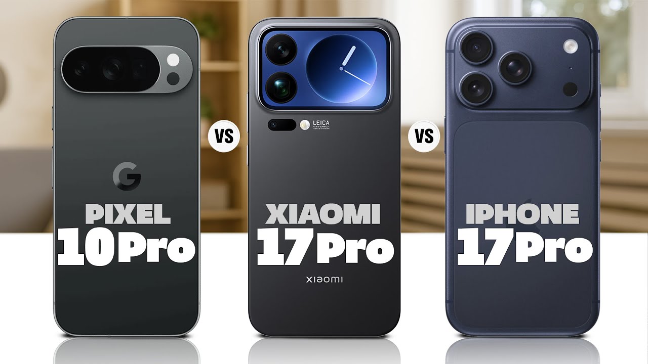 Perbandingan Xiaomi 17 Pro vs iPhone 17 Pro vs Pixel 10 Pro