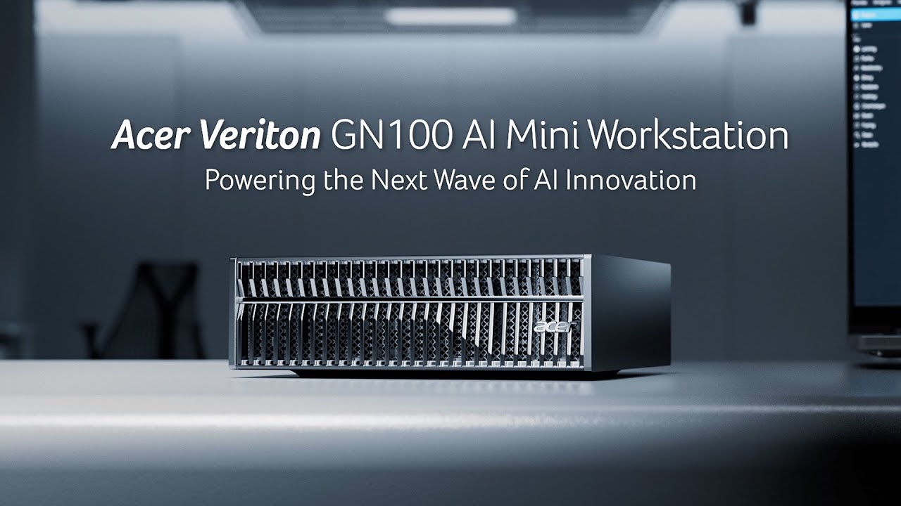 Acer Veriton GN100 AI Mini Workstation Hadir dengan NVIDIA GB10 Grace Blackwell Superchip
