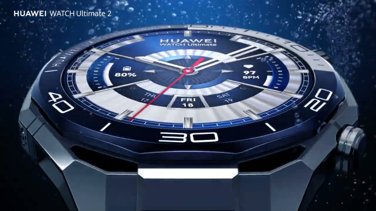HUAWEI WATCH Ultimate 2: Logam Cair Unggul, Kristal Safir Kuat, X-TAP Inovatif
