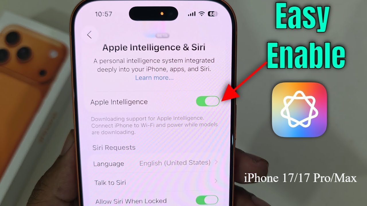Cara Aktifkan Apple Intelligence di iPhone 17 Pro Max