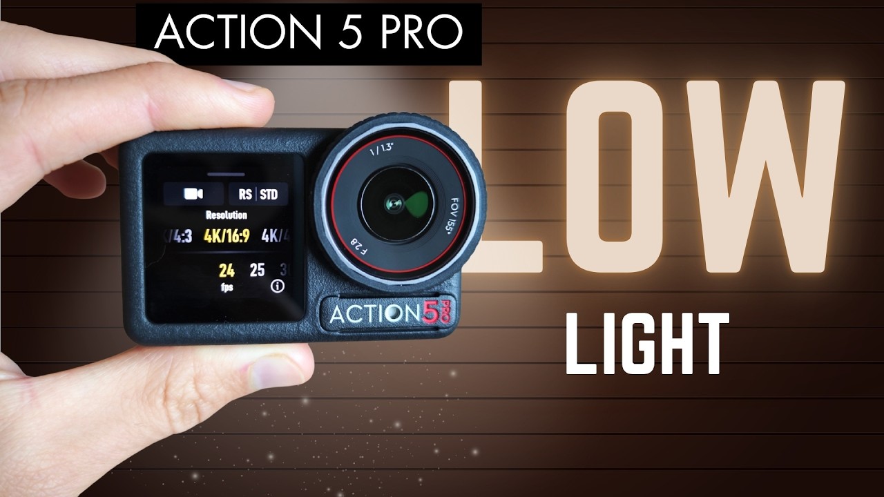 DJI Action 5 Pro Kuasai Rekam Low-Light Seperti Pro