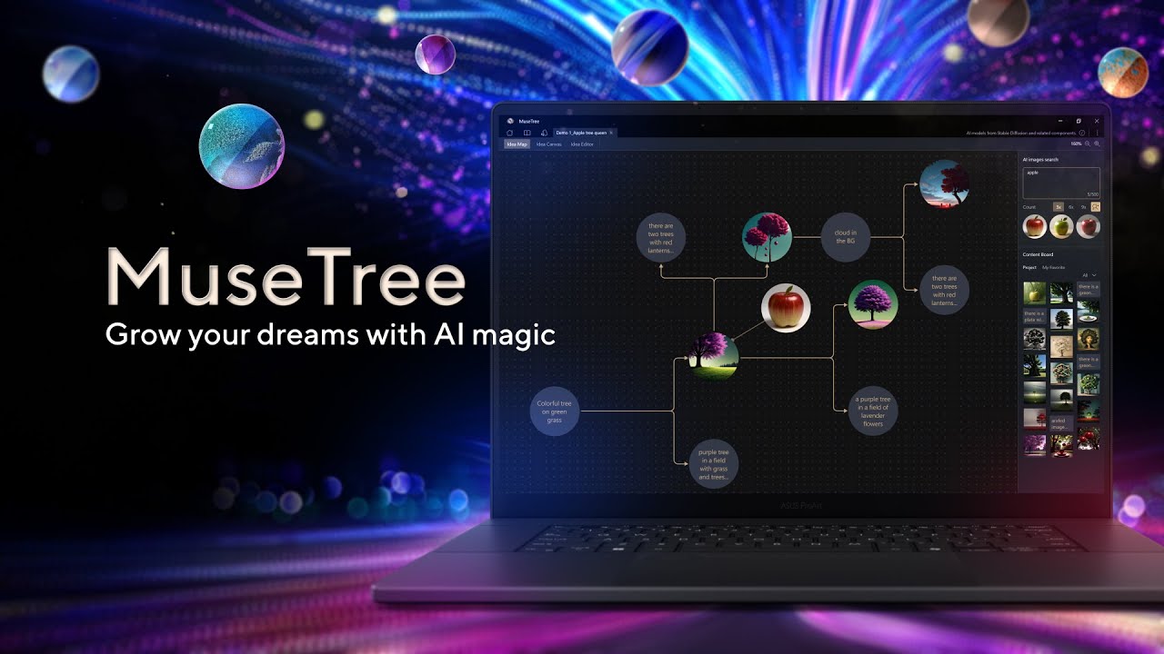 Grow Dreams: MuseTree AI Magic ASUS
