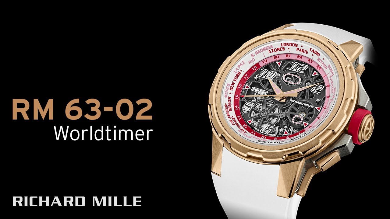 Bocoran Richard Mille RM 63-02 Worldtimer Otomatis untuk Traveler