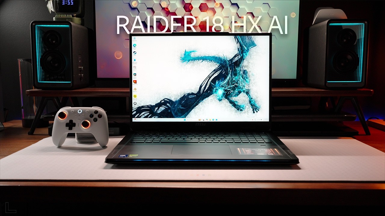 MSI Raider 18HX AI, Laptop Gaming,Kencang Juga Cerdas