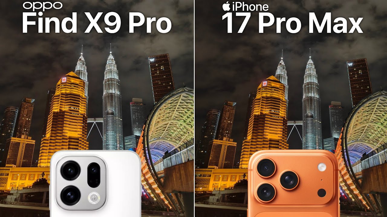 Bocoran Perbandingan Kamera Oppo Find X9 Pro Vs iPhone 17 Pro Max 2025