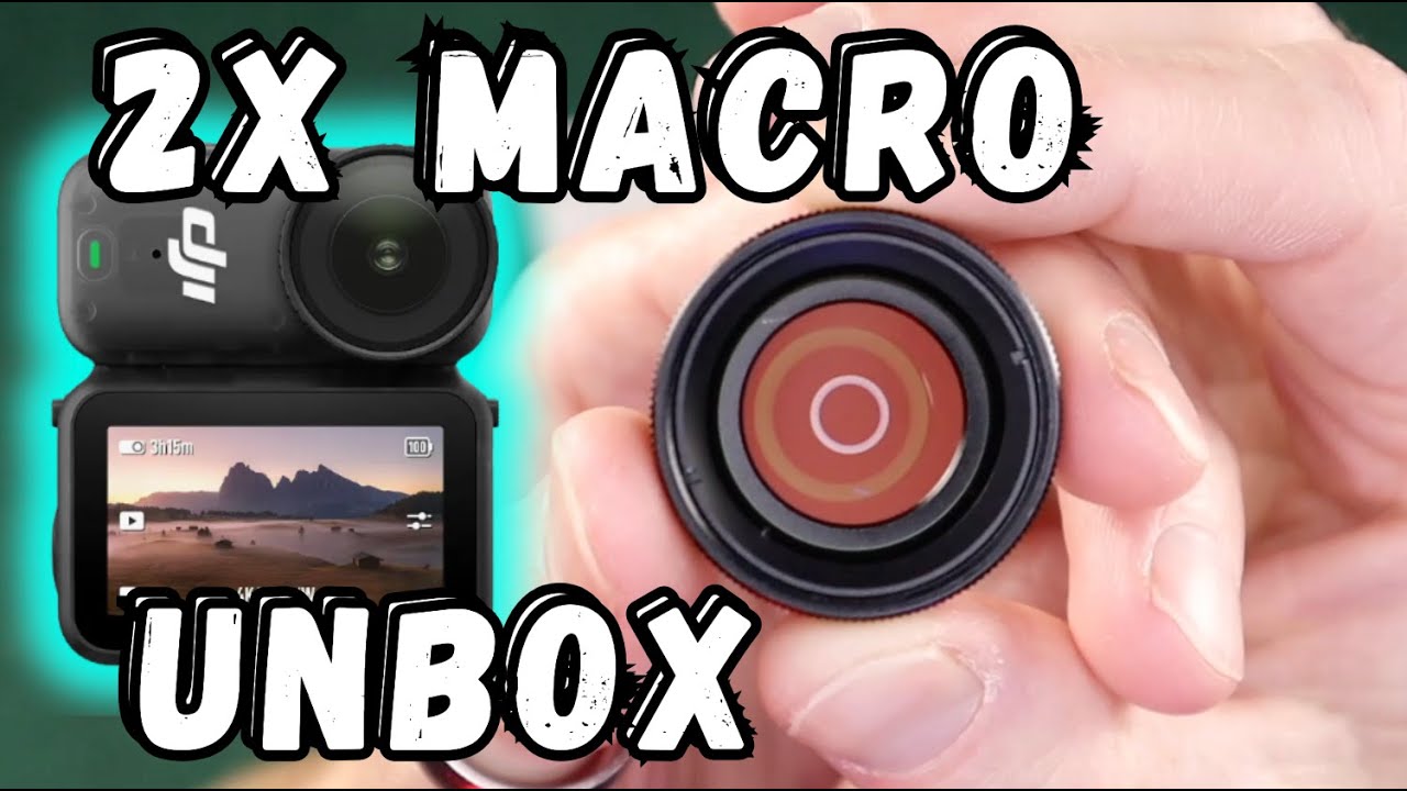 Lensa Makro 2x Neewer DJI Osmo Action Ungkap Detail Menakjubkan