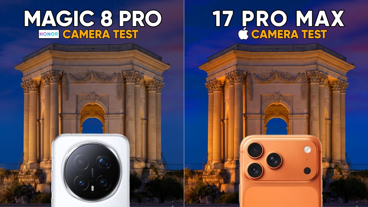 Bocoran Nightography Helikopter: Honor Magic 8 Pro Kalahkan iPhone 17 Pro Max