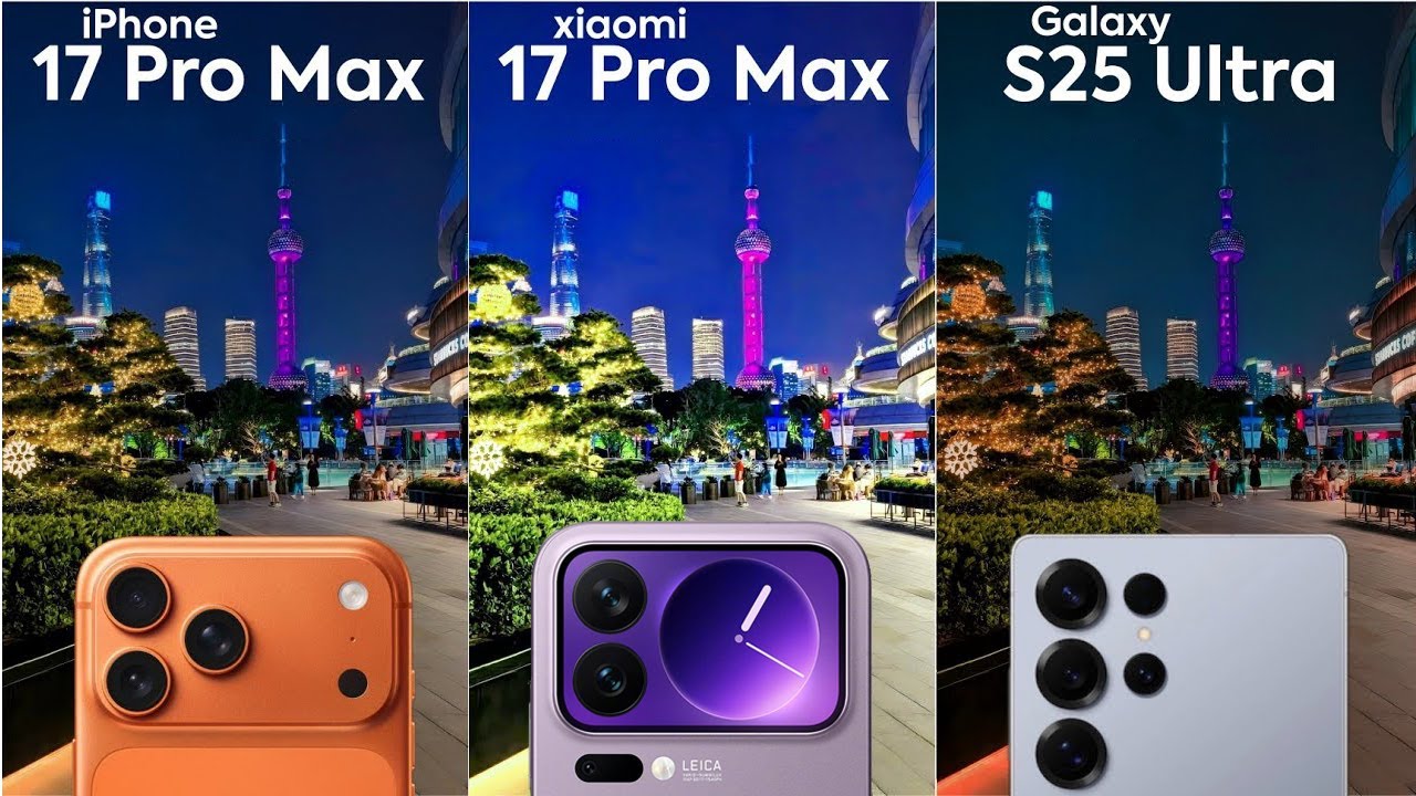 Perbandingan Kamera Xiaomi 17 Pro Max Vs iPhone 17 Pro Max Vs Samsung S25 Ultra