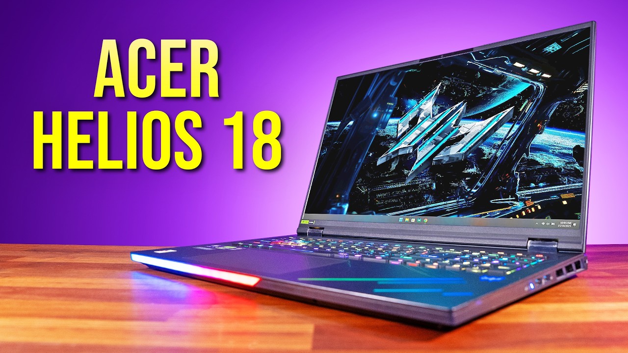 Ulasan Acer Helios 18 2025: Besar Tapi Tak Selalu Unggul