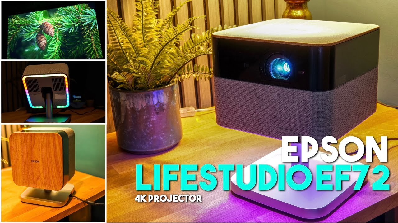 Epson EF-72: Proyektor 4K Portabel Elegan dan Pintar 2025