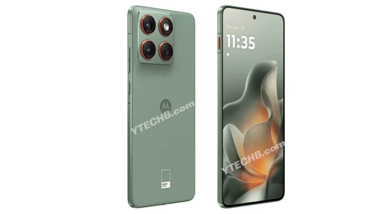 Bocoran Desain Motorola Edge 70 Ramping Hijau Mencolok