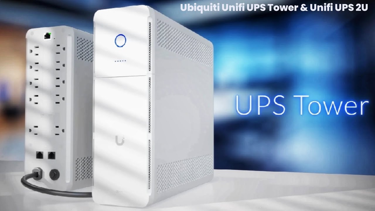 UniFi UPS Tower dan UPS 2U Terbaru