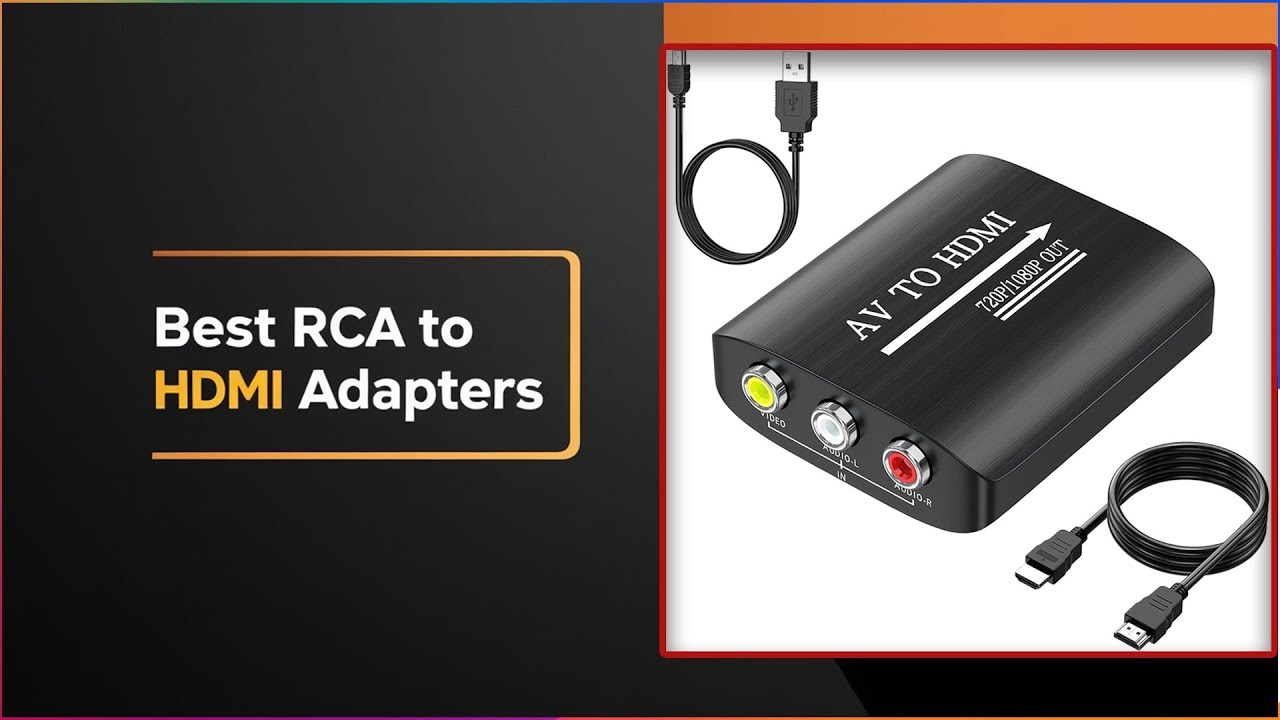 5 Adaptor RCA ke HDMI Terbaik 2025 untuk TV Modern