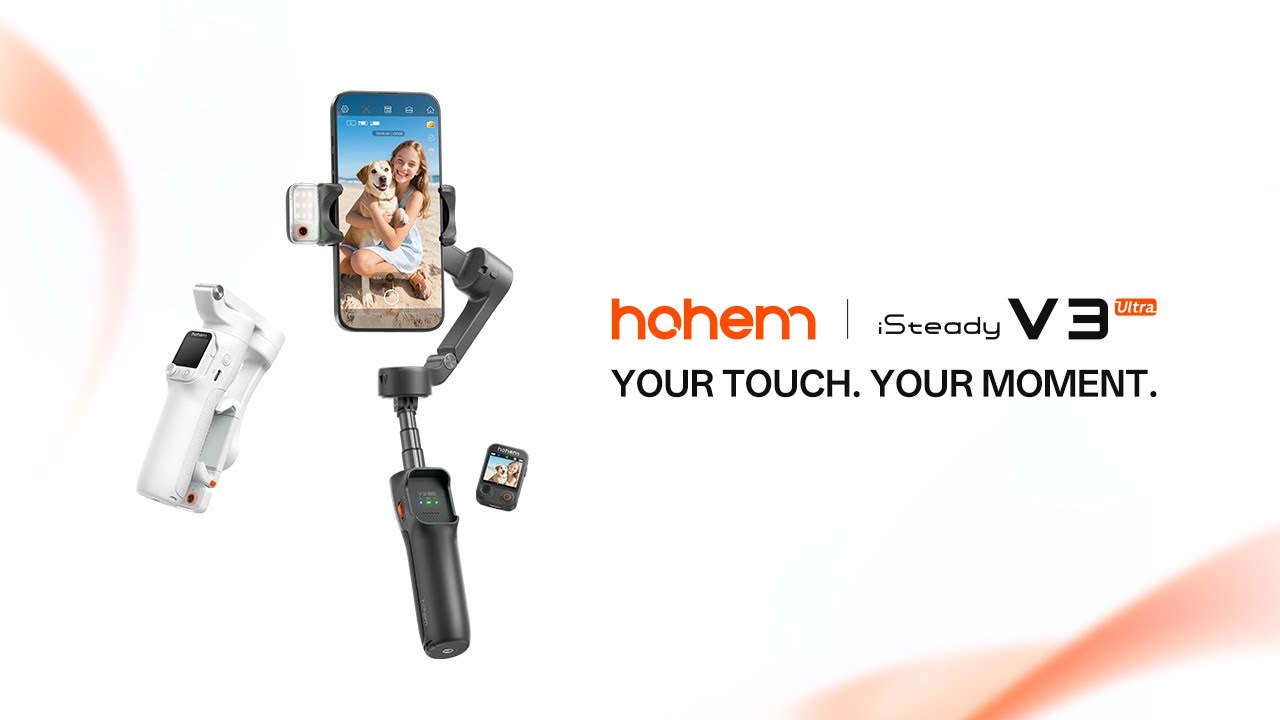 Hohem Rilis iSteady V3 Ultra dengan Layar Sentuh Baru
