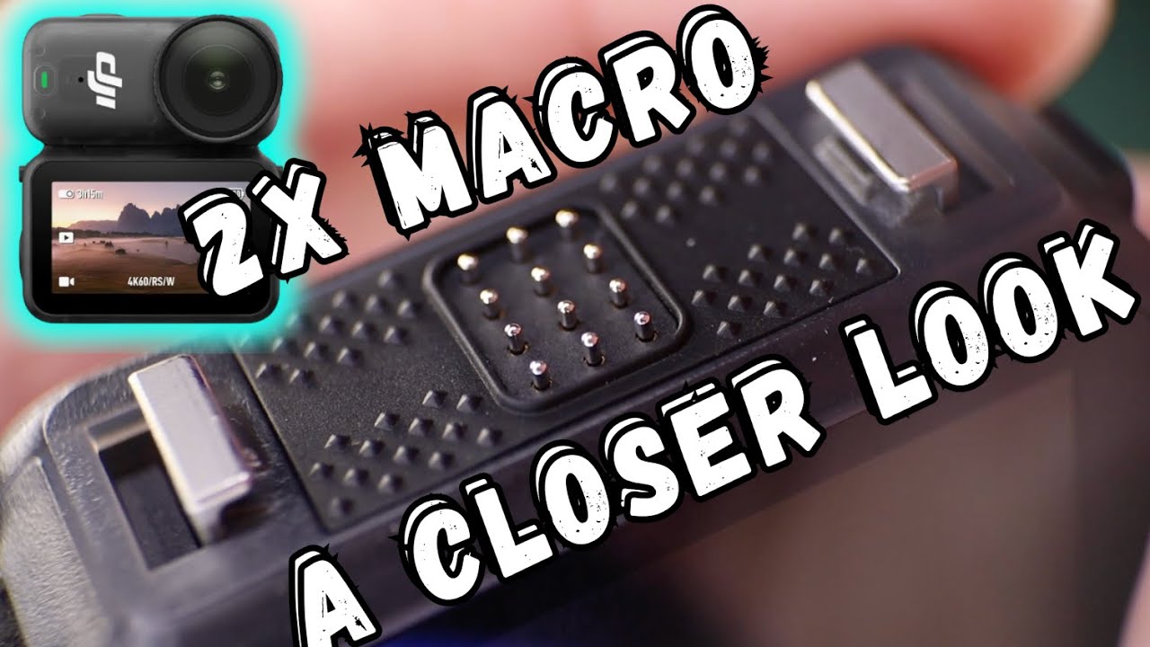 Ubah Cara Rekam DJI Action 4/5 and Nano 2x Macro Lens by Neewer