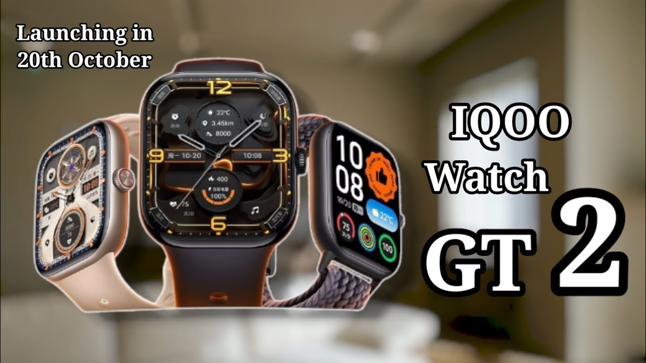 Bocoran Lengkap IQOO Watch GT 2, Smartwatch Andal Harga Terjangkau