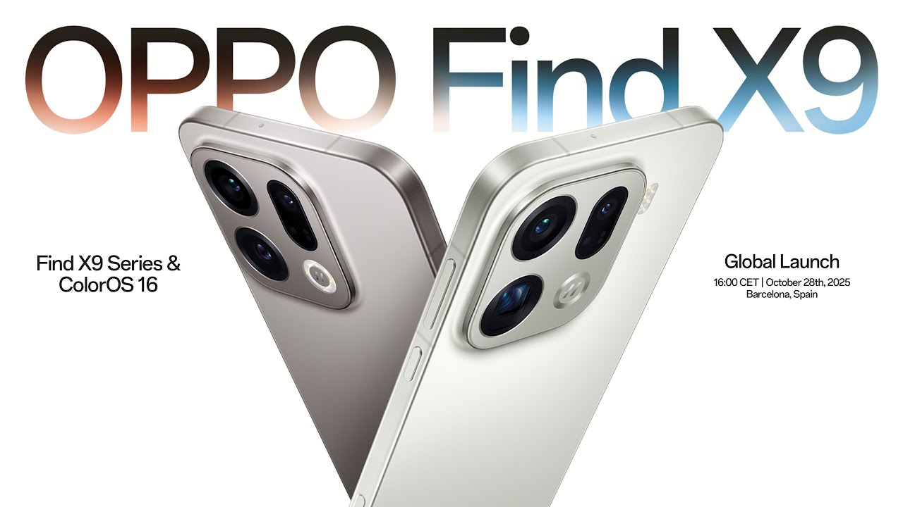 OPPO Find X9 Series Peluncuran Global di Barcelona Ungkap Inovasi