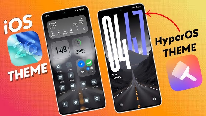 Begini Cara Pakai Efek iOS 26 Liquid Glass di HP Xiaomi Kamu