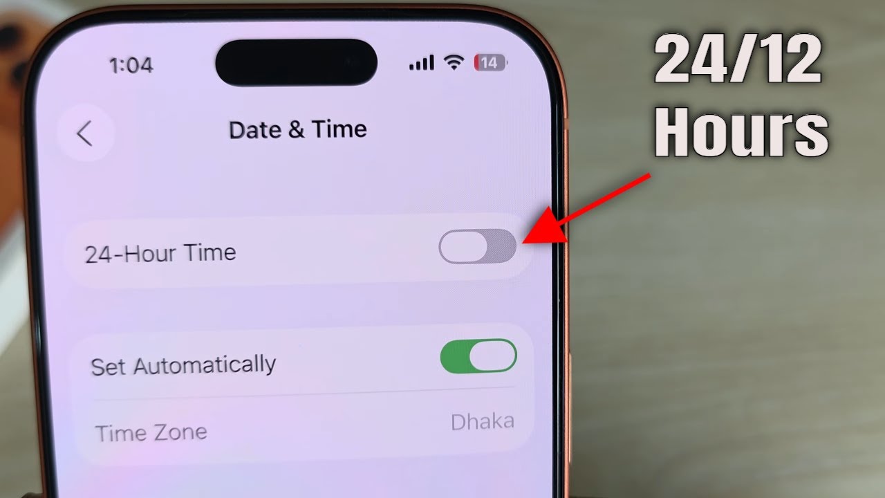 Cara Ubah Jam ke 24 Jam iPhone 17 Pro 2025