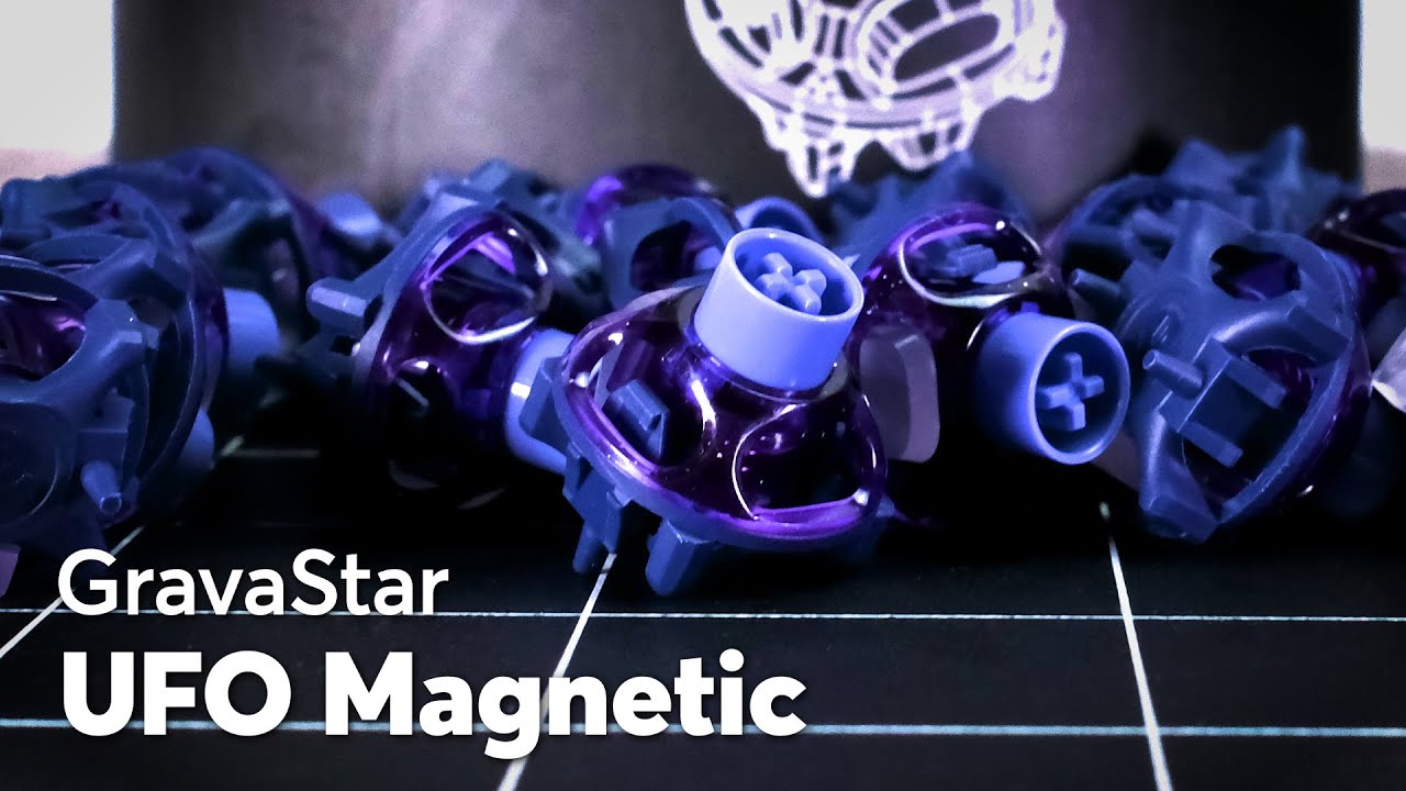 GravaStar UFO Magnetic Switch: Thocky Suara Terbaik Gaming