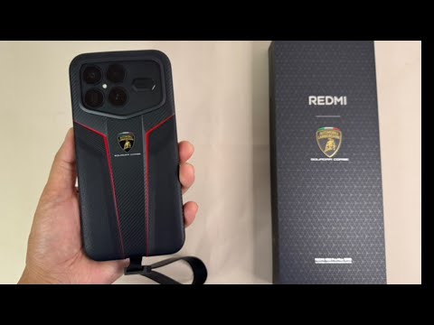 Xiaomi Redmi K90 Pro Max Lamborghini Edition: Unboxing & Review