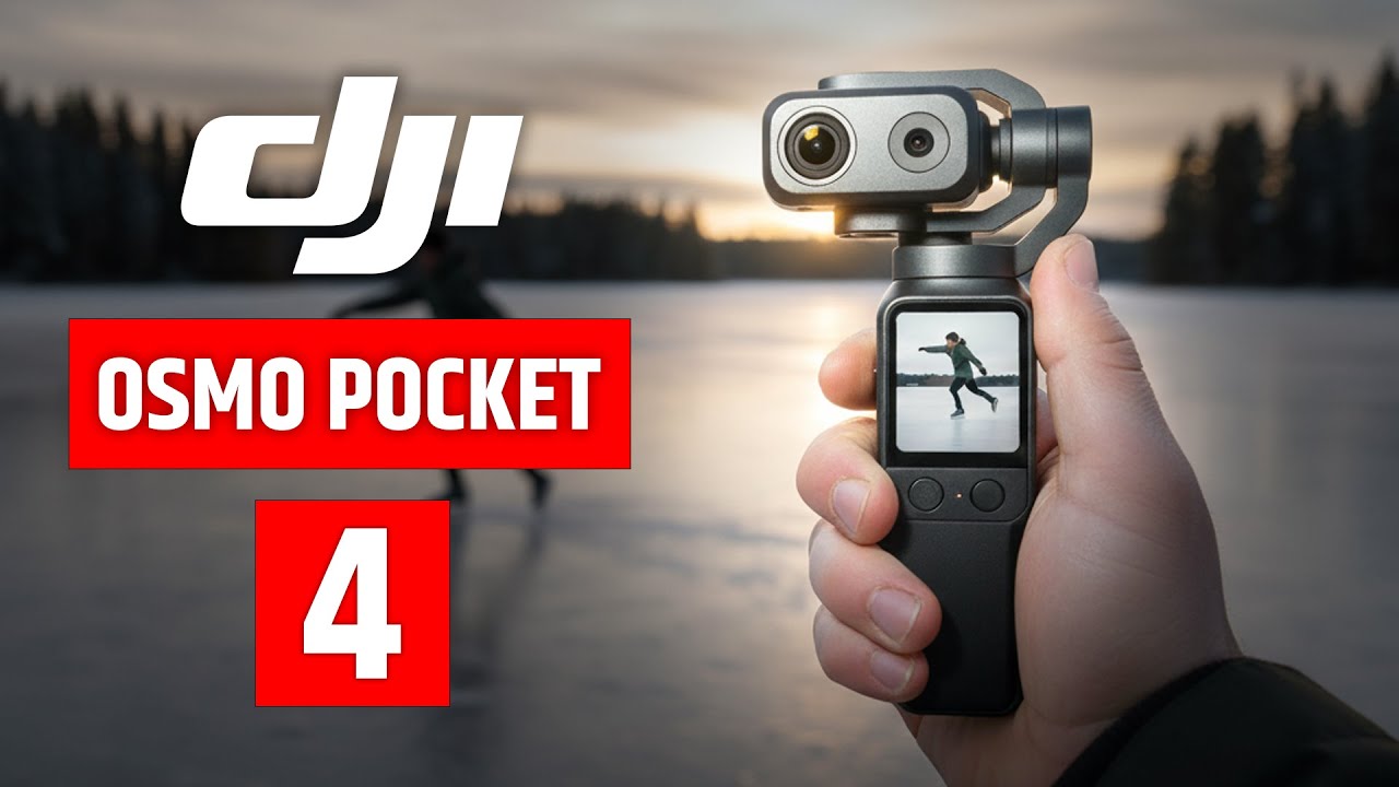 DJI Osmo Pocket 4 Konfirmasi Sensor Ganda 1 Inci Rumor