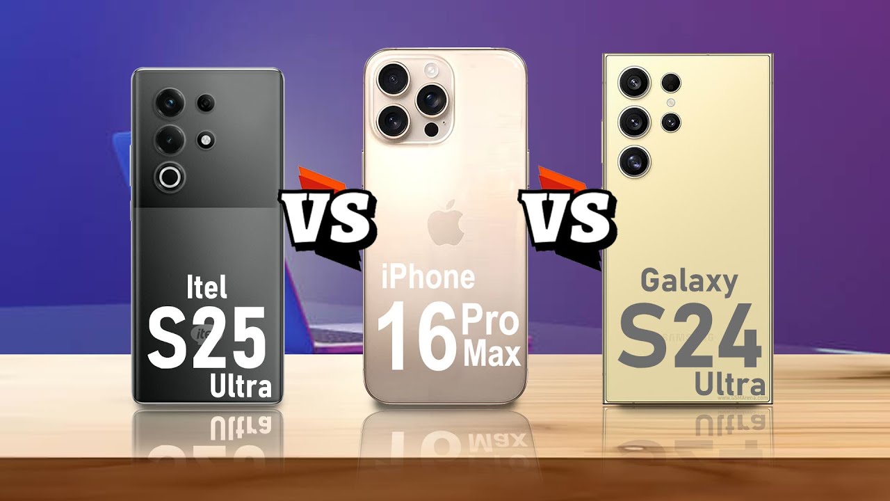 Bandingkan iTel S25 Ultra Hemat: Lawan iPhone 16 Pro Max, Galaxy S24 Ultra