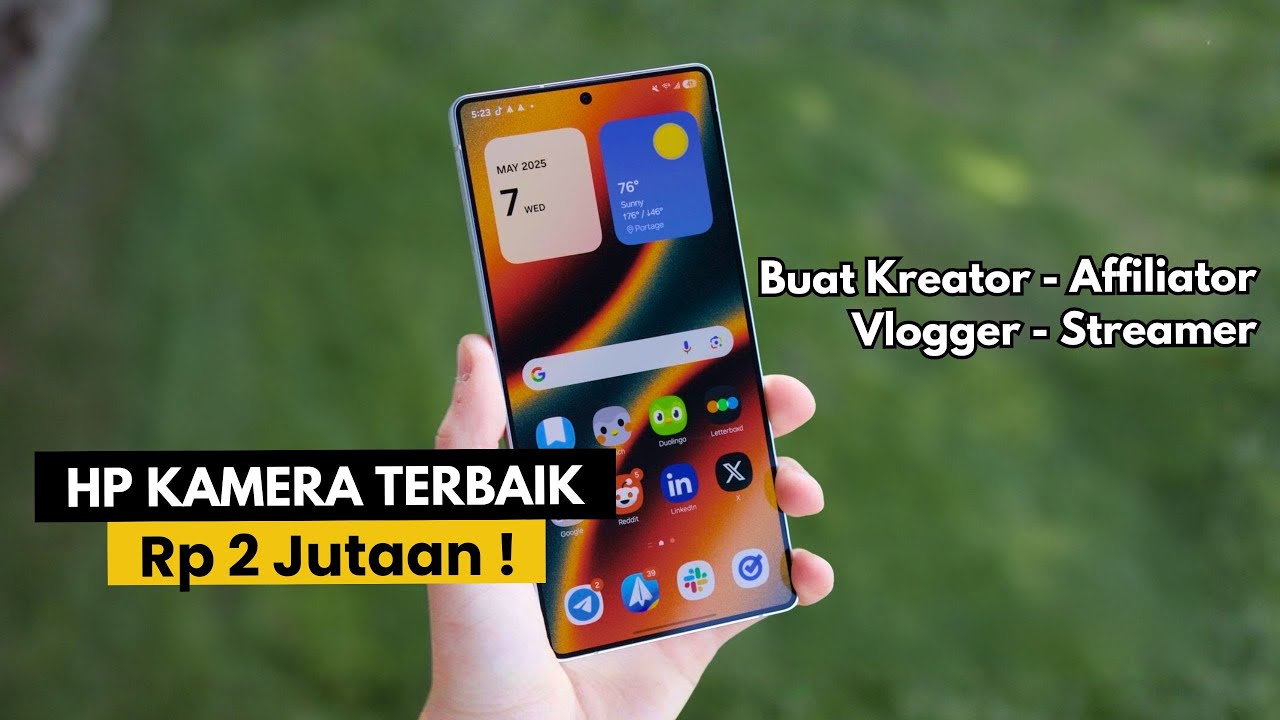 5 Ponsel Kamera Terbaik 2 Jutaan untuk Konten Keren