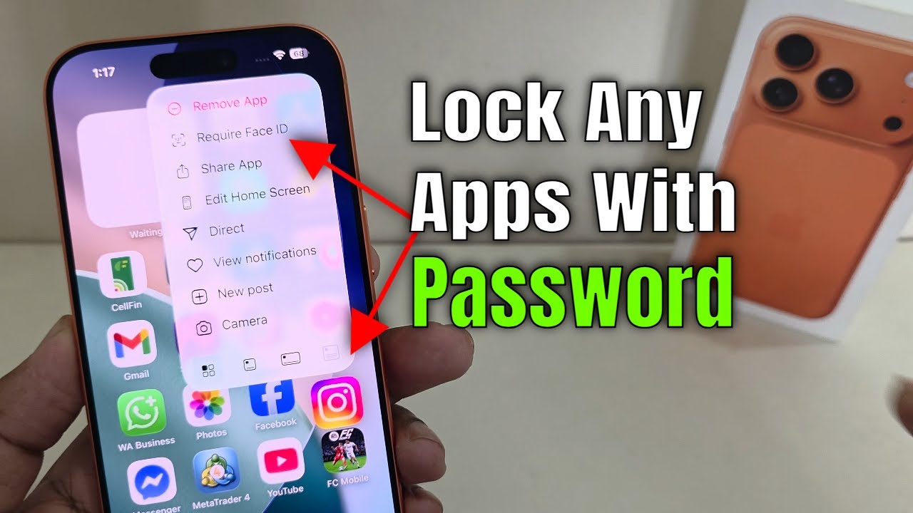 Cara Mengunci Instagram di iPhone