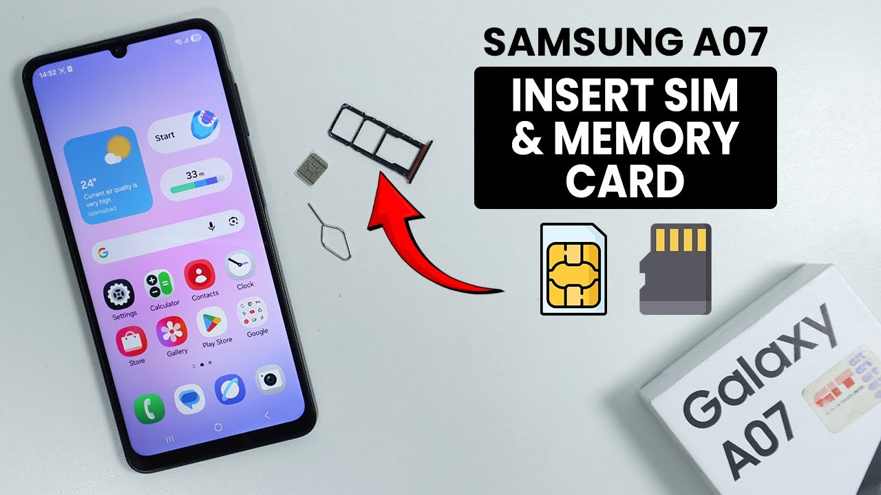 Cara Mudah Pasang SIM dan Memori Samsung A07 2025