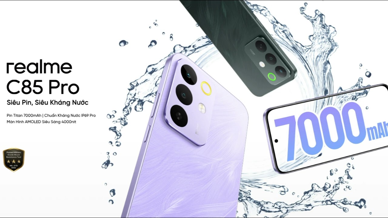 Peluncuran Seri Realme C85: Layar 144Hz dan Baterai 7000mAh