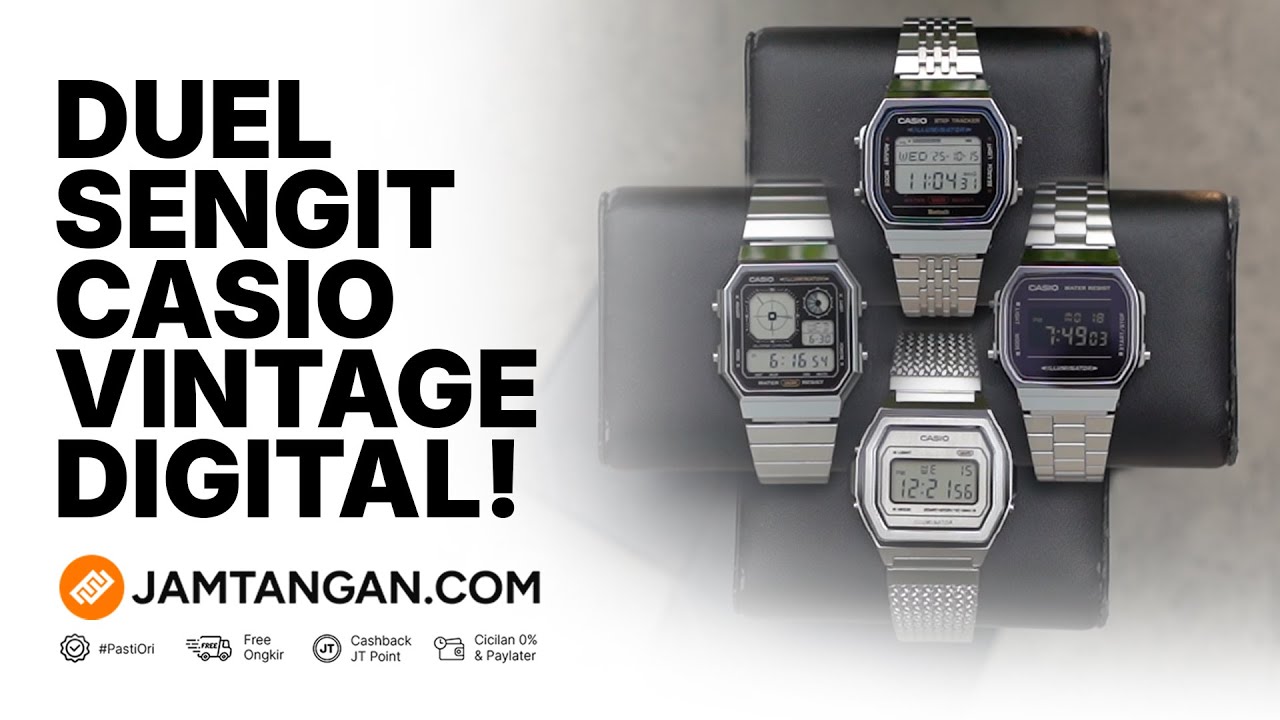 Duel Casio Vintage Digital Populer 2025