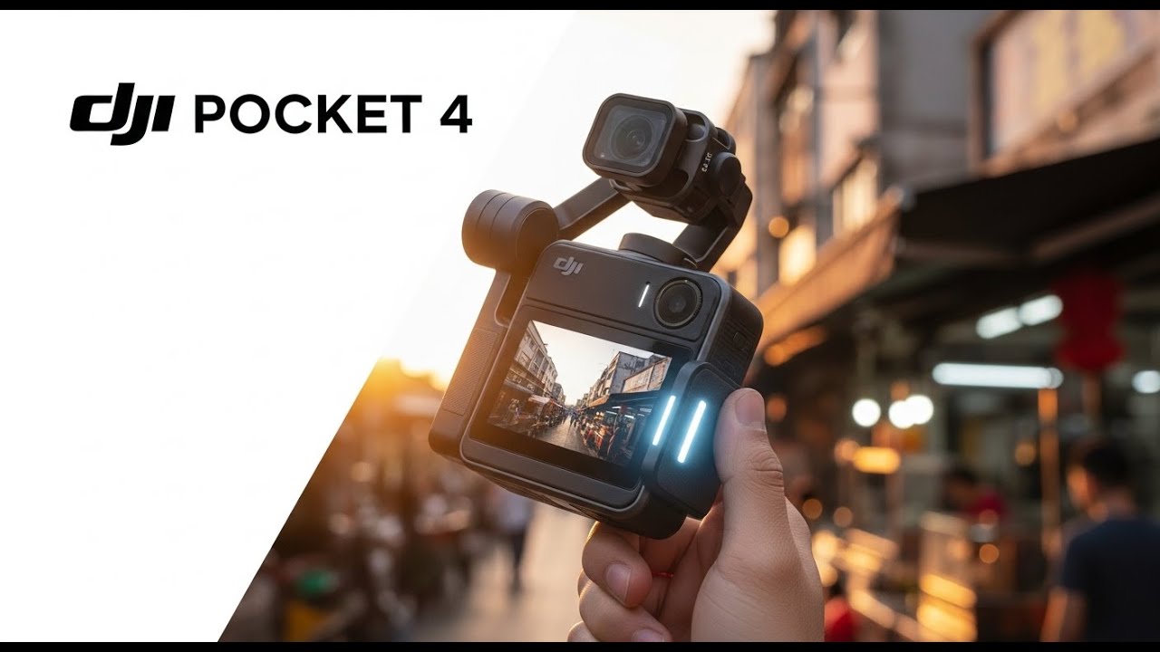 Bocoran Sensor 1.3 Inci DJI Pocket 4 yang Hancurkan Pocket 3 2025