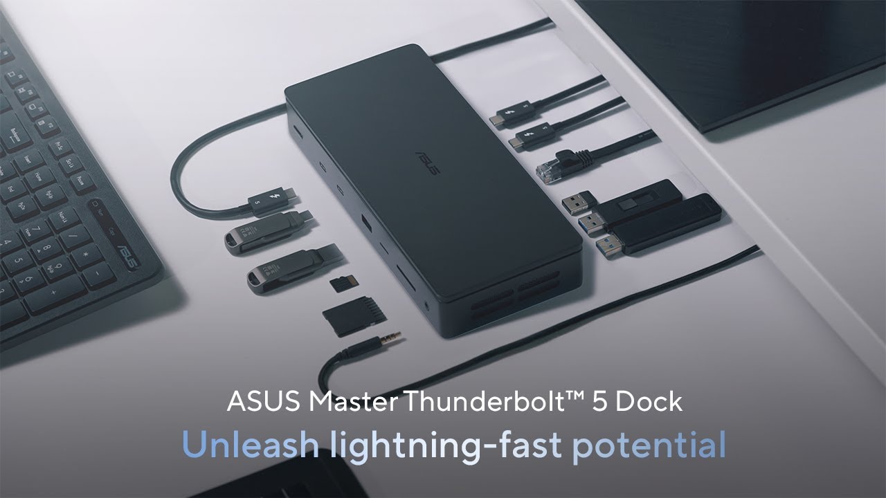 ASUS Master Thunderbolt 5 Dock DC510: Dock Premium 2025