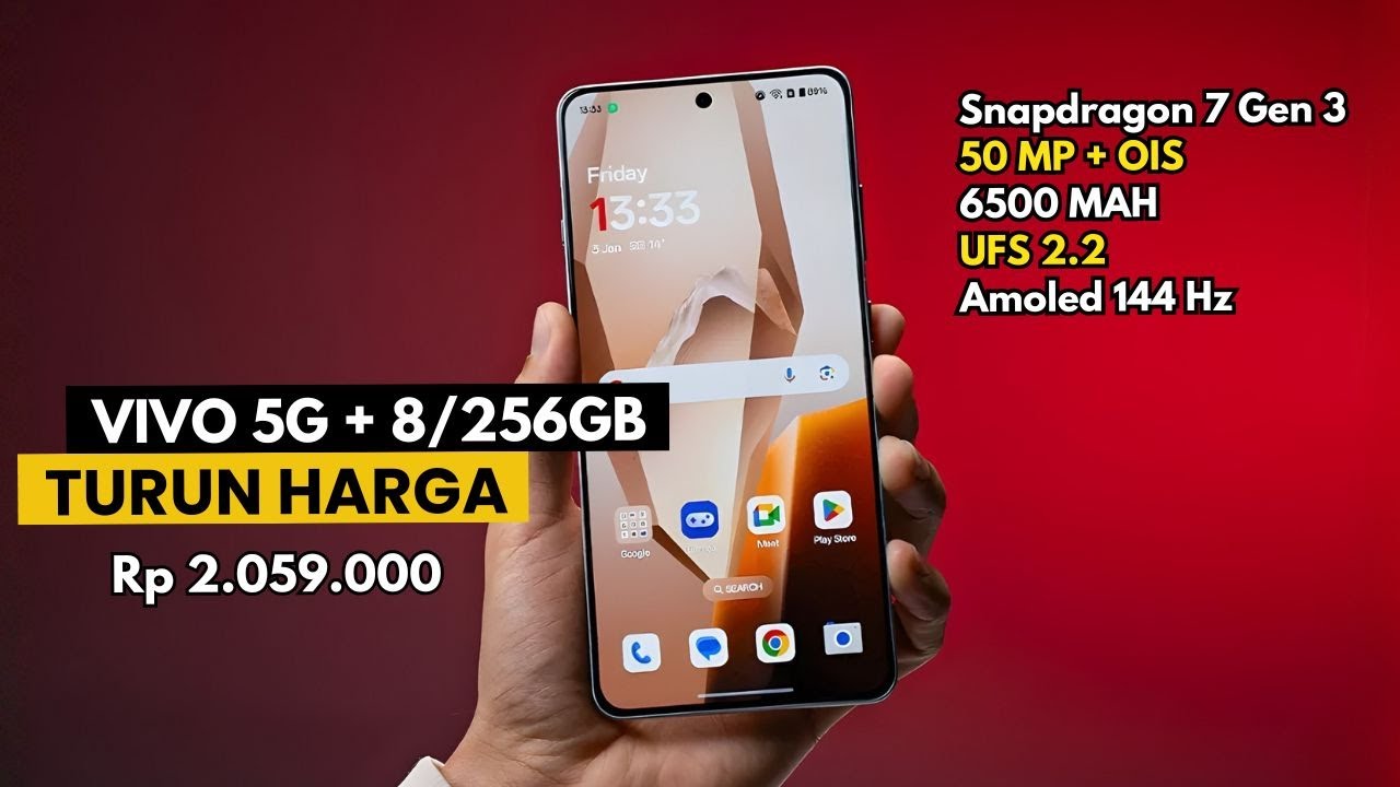 7 HP Vivo Turun Harga, Performa Kencang 2025