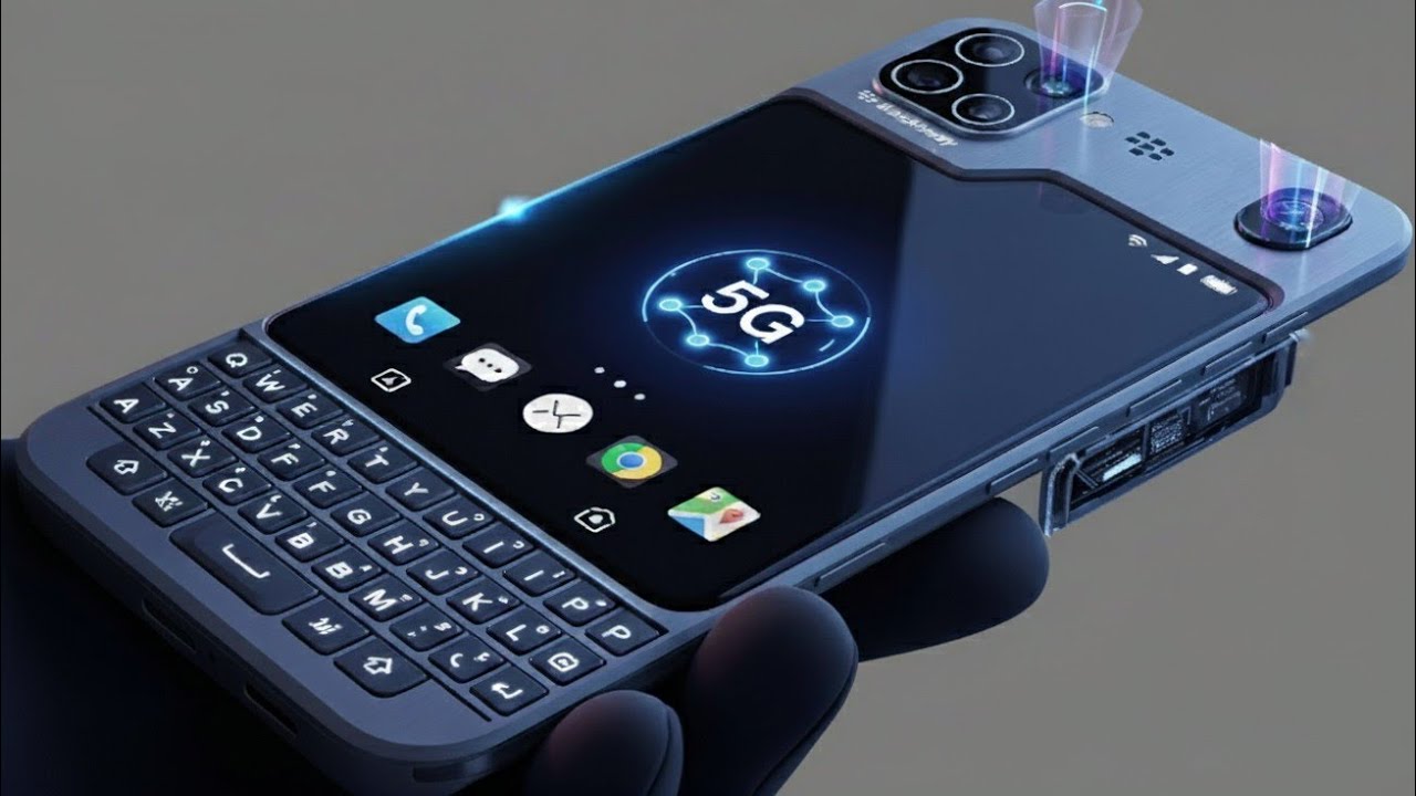 Bocoran BlackBerry Titan 2 5G: Kibor Klasik, Kecepatan 5G