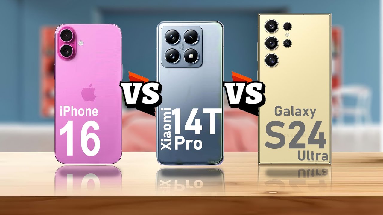 Perbandingan iPhone 16, Xiaomi 14 Pro, Samsung S24 Ultra