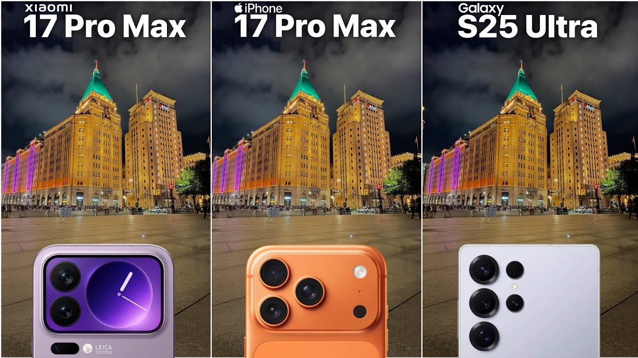 Perbandingan Kamera Xiaomi 17 Pro Max vs iPhone 17 Pro Max vs Galaxy S25 Ultra
