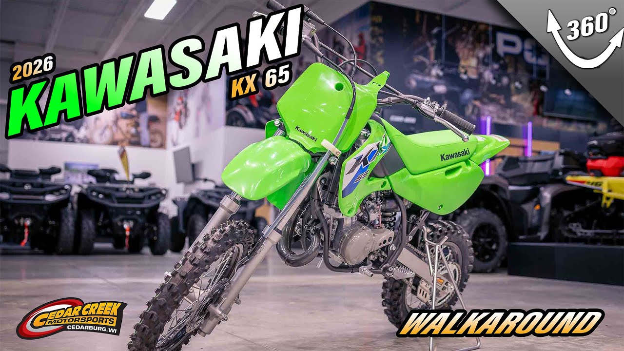 Kawasaki KX™65 2026 Siap Dominasi Lintasan