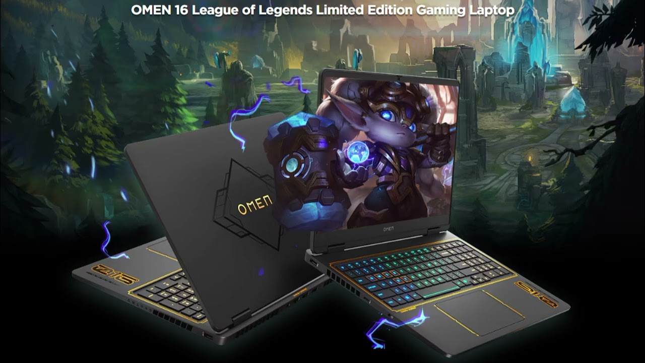 Ungkap HP Omen 16 League of Legends Edisi Terbatas Worlds 2025