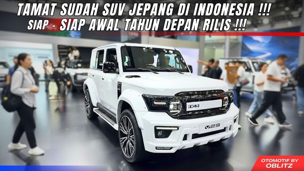 Chery iCAR V23 Konfirmasi Masuk Indonesia SUV Listrik Retro