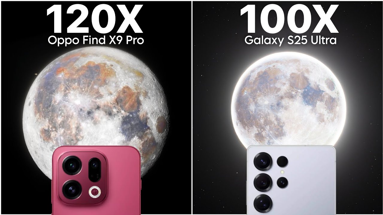 Bocoran Uji Zoom Oppo Find X9 Pro vs Samsung Galaxy S25 Ultra