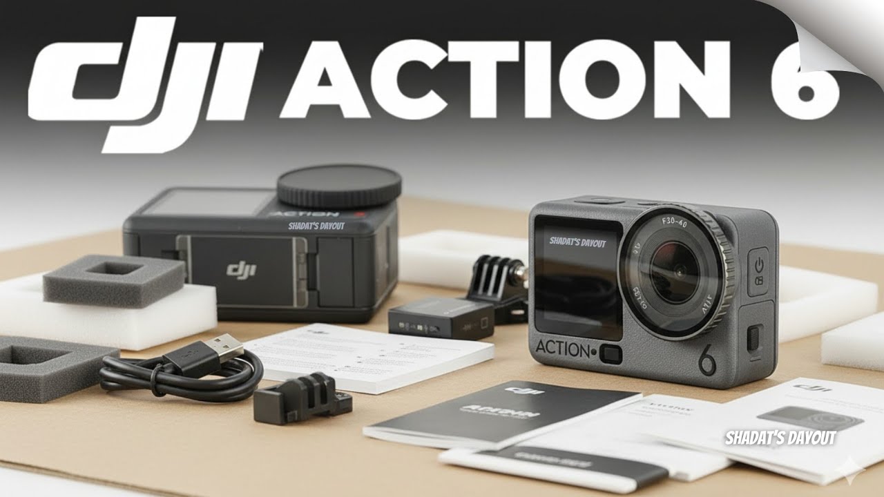 DJI Osmo Action 6 2025: Spesifikasi Lengkap Resmi Bocor