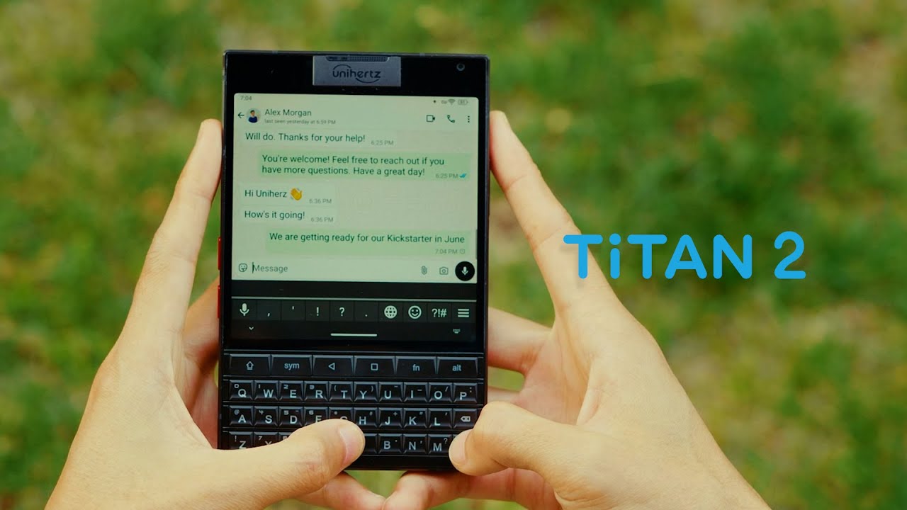 Unihertz Titan 2: Keyboard Smartphone 5G Terdepan 2025