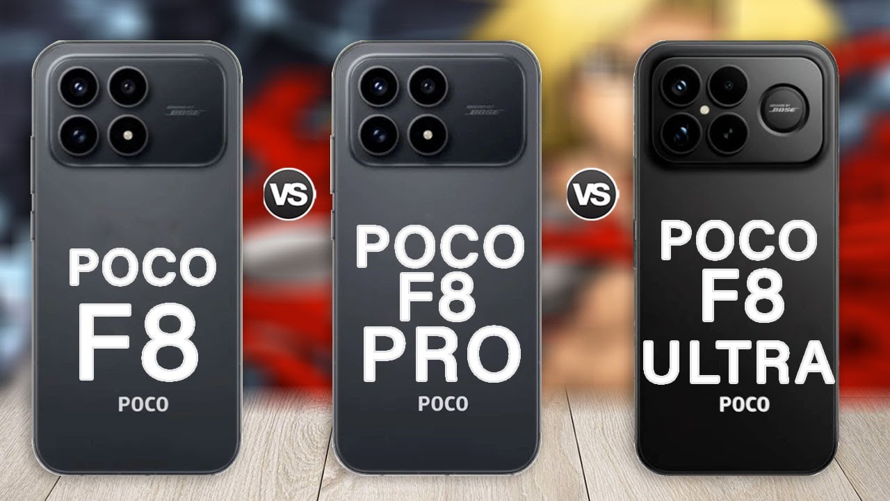 Poco F8 vs Pro vs Ultra: Bocoran Spesifikasi Gahar 2026