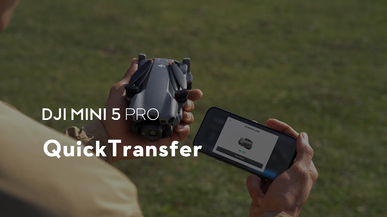 Maksimalkan QuickTransfer DJI Mini 5 Pro